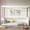 White, variant on Harper & Bright Designs Full Size Canopy Bed with Guardrails, Wooden Floor Bed Frame with for Boys and Girls, White