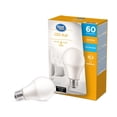 thumbnail image 3 of Great Value 60W A19 Soft White LED bulbs 4-pack, 3 of 3