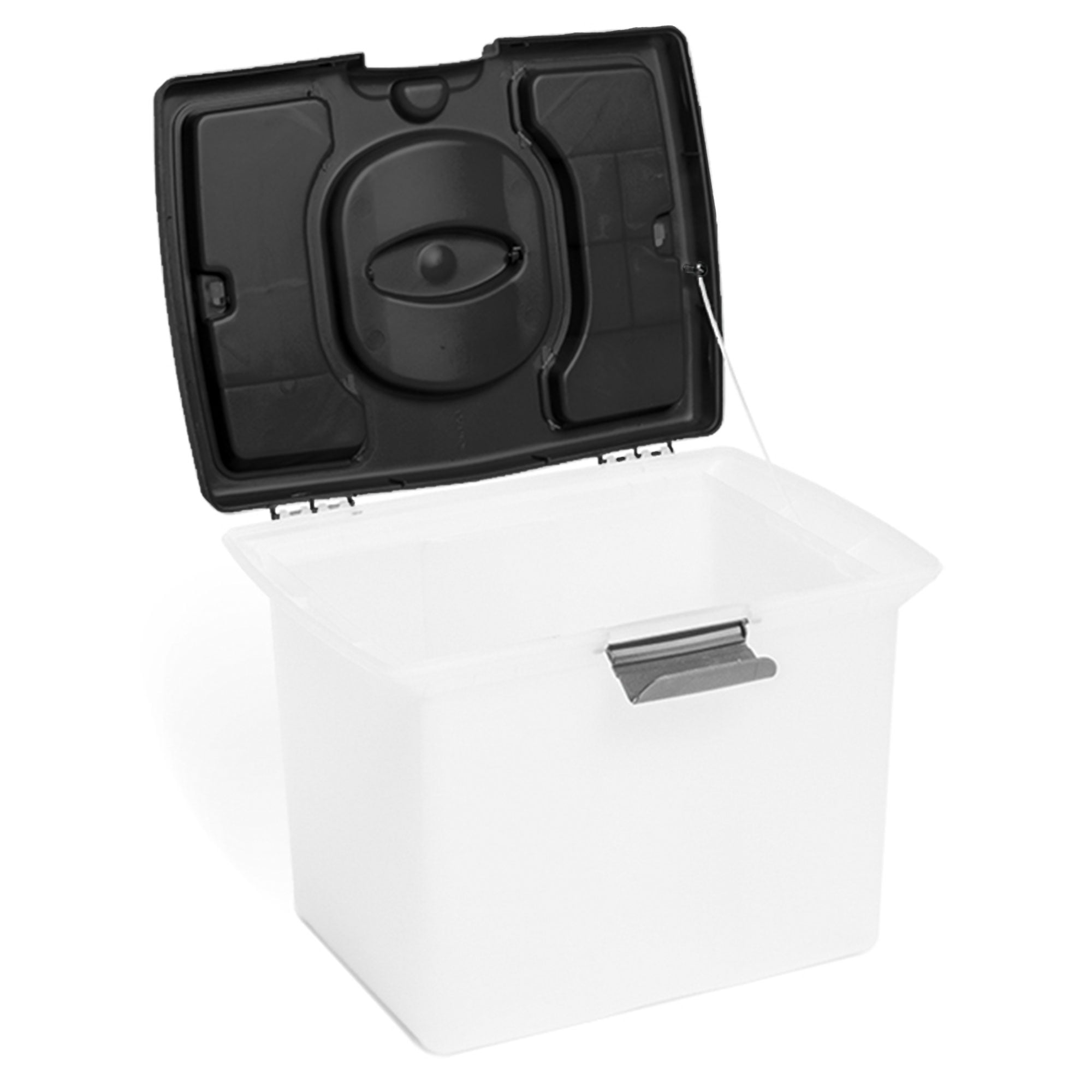 Gracious Living Stackable File Storage Caddy with Accessory Compartment