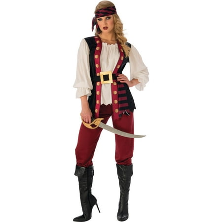 Womens Lusty Pirate Halloween Costume