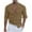 Coffee, variant on Leesechin Men's Linen Button Down Shirt Long Sleeve Casual Button Up Beach Summer Shirts Banded Collar