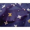 thumbnail image 5 of oneOone Silk Tabby Dark Blue Fabric Floral & Sewing Fabric By The Yard Printed Diy Clothing Sewing Supplies 42 Inch Wide, 5 of 6