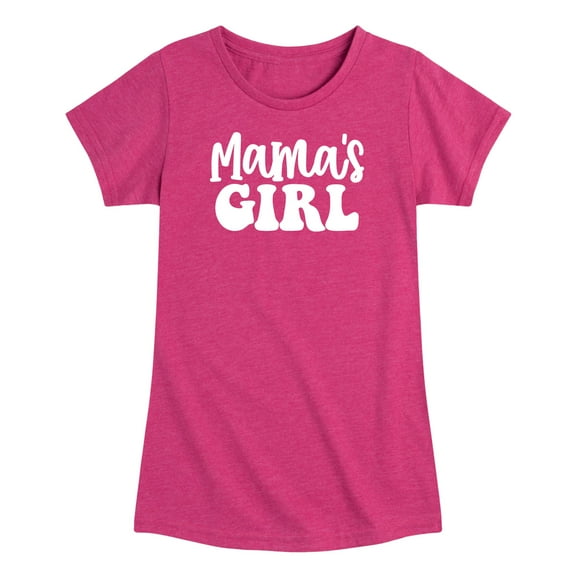 Instant Message - Mamas Girl - Girls Toddler And Youth Short Sleeve Graphic T-Shirt