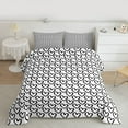 thumbnail image 2 of Manfei Boys Girls Love Heart Print 3 Pieces Queen Comforter Set,Romantic Lover Couple Ultra Soft Bedding Sets,Valentine's Day Bedding Comforter Set,Super Cozy Room Decor,Reversible, 2 of 8