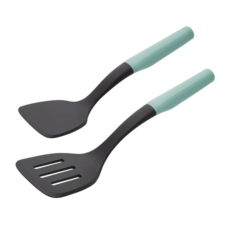 KitchenAid Spoon Spatula/Utility Whisk Baking Set, Aqua Sky, KC030OHAQA