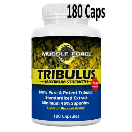 Sale -  Tribulus Terrestris - 180 Count Bottle! 1500mg Maximum Strength Bulgarian (The Best Tribulus Terrestris Supplement)