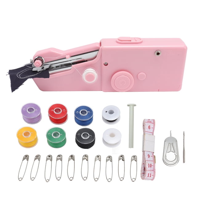 Outil de Couture Électrique Portable pour le Voyage à la Maison Rose