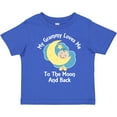 thumbnail image 3 of Inktastic Grammy Loves Me Moon and Back Boys or Girls Toddler T-Shirt, 3 of 5