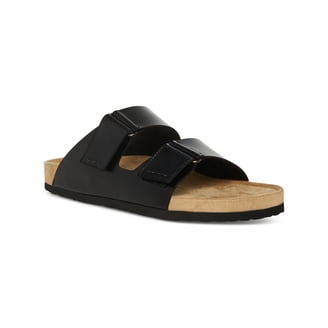 MADDEN Mens Maroon Double Straps Contoured Footbed Padded  display picture 1
