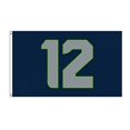 thumbnail image 1 of QIFEIHA Seattle Seahawks 12th Flag 3x5 Feet Banner Flag, 1 of 3