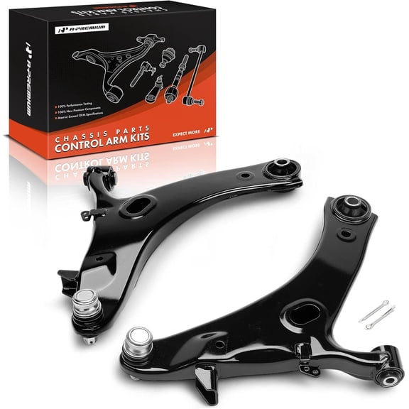 A-Premium Front Lower Control Arm, with Ball Joint & Bushing, Compatible with Subaru Forester 2009-2013, Impreza 2011-2014