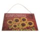 thumbnail image 1 of Girasol De Colgante De Pared Inicio Jardín Galería Arte Decoración Tablero Soledad Placa colgante girasol, 1 of 7
