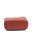 thumbnail image 6 of Pre-Owned Chanel Red Petite Shopping Tote Shoulder Bag Quilted Caviar Leather, 6 of 8
