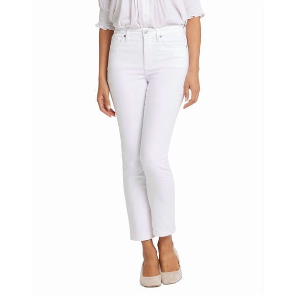 NYDJ womens Curve Optic White Slim Jean, 18