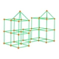 thumbnail image 7 of Fort Building Kit, 140PCS Glow in The Dark STEM Toys for Kids Ages 4-8+, Educational Gifts for Boys & Girls, Indoor Outdoor Play Tent with Rods & Balls, 7 of 7