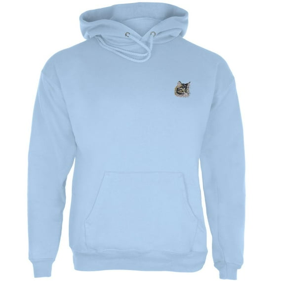 Maine Coon Cat Light Blue Women's Hoodie