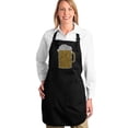 thumbnail image 1 of LA Pop Art Full Length Word Art Apron - Slang Terms for Being Wasted, 1 of 2