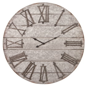 43+ Stratton Home Decor Rustic Farmhouse Wall Clock Viral Pinterest