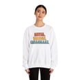 thumbnail image 4 of Cheesecake Sweatshirt Gifts Crew Neck Shirt Long Sleeve Unisex, 4 of 7
