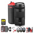 thumbnail image 1 of Canon RF 75-300mm F4-5.6 Téléobjectif Zoom Longue Portée Autofocus pour Appareils Photo Sans Miroir EOS R + Kit de Filtres 3 Pcs 58mm + Grand Sac pour Objectif + Protège-Capuchon + Carte Mémoire 64 Go + Kit de Nettoyage + Plus Ensemble, 1 of 9