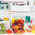 thumbnail image 4 of shiyou-Large 3.5 Gallon Plastic Zipper Storage Bags, 16x19 Inches Clear Reclosable Storage Bags 10Pieces, 4 of 4