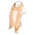 thumbnail image 2 of Premium Long Polka Dots Fashion Fringe Scarf, 2 of 2