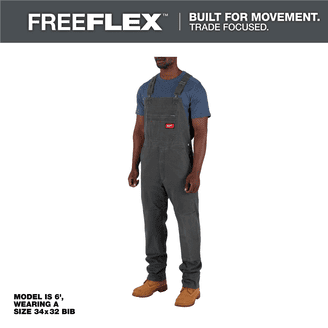 Carhartt Men'sRelaxed Fit Duck Bib Overall Black,L30-W44 CA3