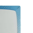 thumbnail image 2 of Ambesonne Tropic Fitted Sheet, Palm Trees on Caribbean, Twin Size, Blue Green Beige, 2 of 2