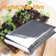 Silver Reflective Mylar Film Sheets Garden Greenhouse Covering Foil Sheets Mylar Roll for Grow Room Effectively Increase Plants Growth
