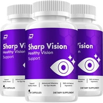 Sharp Vision Eye Support Supplement – SharpVision Capsules Eye Vitamins Healthy Vision, 3 Pack, 180 Capsules