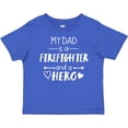 thumbnail image 3 of Inktastic My Dad is a Firefighter and a Hero Boys or Girls Baby T-Shirt, 3 of 5