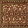 thumbnail image 1 of Ahgly Company Indoor Square Persian Brown Traditional Area Rugs, 6' Square, 1 of 4