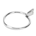 thumbnail image 1 of Ring Base, Steel Short Blank Ring Base Glossy Four Claws  For Jewelry Making Silver, 1 of 8