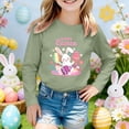 thumbnail image 2 of Jamsmile Toddlers Girls T-Shirts Summer Casual Print Long Sleeve Crewneck Tee Shirts Soft Tops Soft Basic Girls Tshirts, 2 of 4