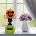 thumbnail image 4 of Decoración De Coche De Calabaza De Baile Con Energía Solar De Halloween, Decoración De Coche Y Hogar ANGGREK No, 4 of 7