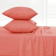thumbnail image 5 of Lux Decor Collection Full Size Bed Sheets - Microfiber Deep Pocket Bedding Sheets & Pillowcase Sets - Coral, 5 of 8