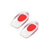 Silicone Gel Heel Pad Cups Ankle Pain Relief Cushion Shock Absorb Support Inserts 2 Pairs