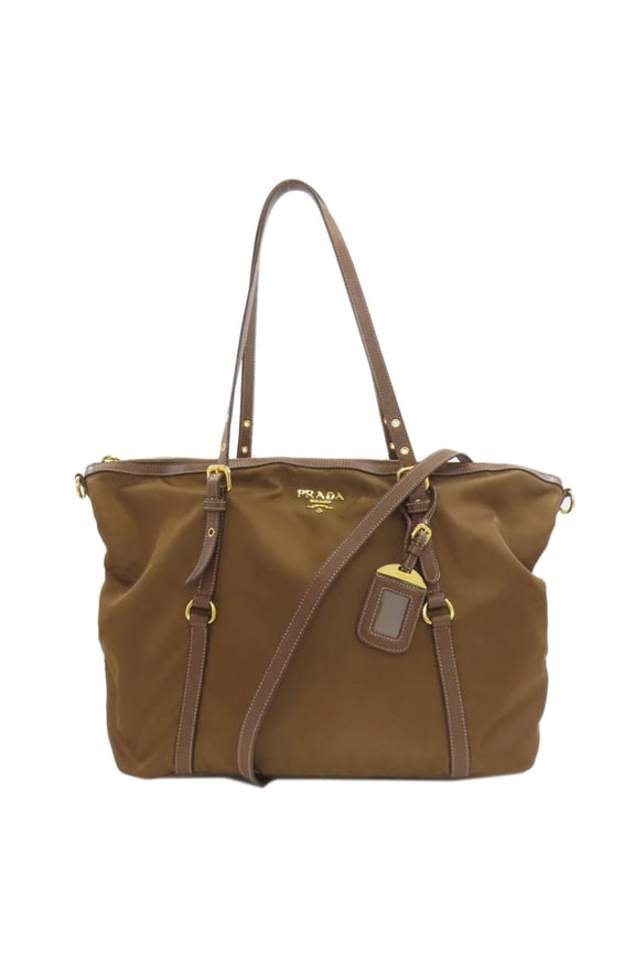 Pre-Owned Prada 2-Way Handbag, Nylon Material, Women's (PRADA)