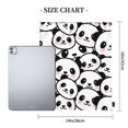 thumbnail image 3 of Cute Panda(1) Drawstring Backpack Waterproof Gym Bag For Party Traveling Sport Storage Use-xdd, 3 of 5