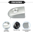 thumbnail image 4 of Cubierta para Manija de Puerta Unique Bargains Compatible con Nissan Versa 2007-2012 Plástico Duradero Tono Plateado, 4 of 7