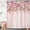 03pink, variant on Bridal Floral Elegant Shower Curtain for Bathroom Decor 72Wx72H Wedding Flower Pink Rose Blossom Women Girl Spring Nature Floral Art Printed Fabric Polyester Waterproof 12 Pack Plastic Hooks