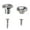 Silver, variant on 2Pcs Vintage String Trees Strings Retainer With Screw Round Slotted String Retainer Guide Tree for Guitars