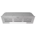 thumbnail image 1 of Streamline 36 in. Seriate Ducted Insert Range Hood in Brushed Stainless Steel with Baffle Filters, Push Button Control, LED Lights, 1 of 9