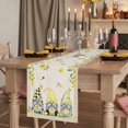 thumbnail image 2 of Table Runners 72 Inches Long Dress Scarves, Summer Gnomes Farmhouse Kitchen Table Runner, Coffee Tablerunners, Yellow Lemons Farmhouse Fruits Burlap 16x72 Inch, 2 of 9