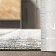 thumbnail image 3 of nuLOOM Dolina SpinClean Tribal Stripes Machine Washable Area Rug, 5' 3" x 8', Dolina Grey, 3 of 8