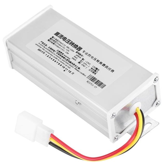 Transformador de scooter eléctrico ANGGREK Convertidor de Vehículo eléctrico DC48V-120V DC12V 15A 150W