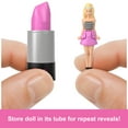 thumbnail image 6 of Barbie Mini BarbieLand Fashionistas Dolls, 1.5-inch Dolls in Lipstick Tube, Surprise Reveal (Styles May Vary), 6 of 7
