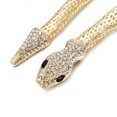 thumbnail image 3 of lureme Flexible Bendable Snake Necklace, Adjustable Snake Collar Choker Necklace, Snake Waist Chain for Women (nl006311-1), 3 of 10