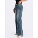 thumbnail image 1 of Jeans Dama Pantalon de mezclilla Shendy Vendy corte recto estilo wide leg jeans, 1 of 5