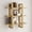 Light Brown, variant on Nathan James Benji Floating Wall Book Shelves, 3-Tier Display Shelf, Decorative Modular Shelf in Solid Wood, Natural Brown